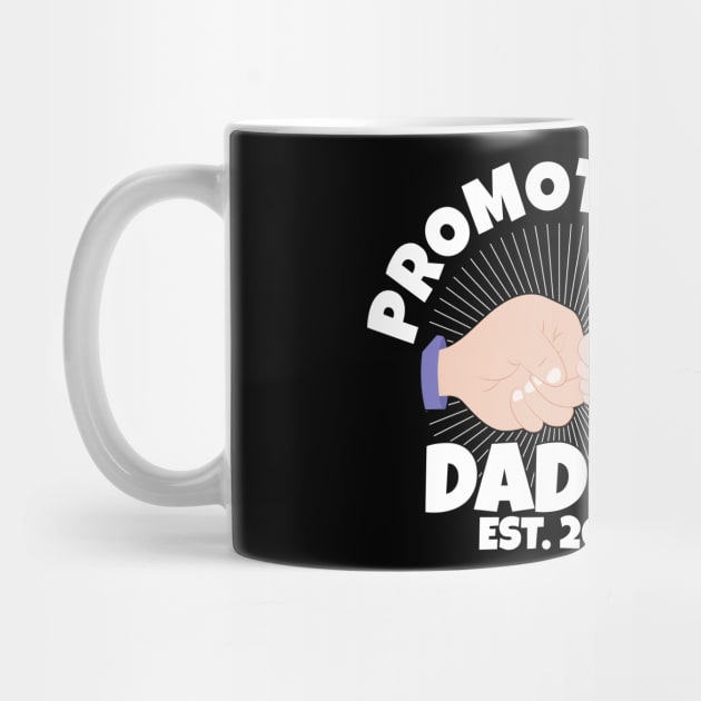 Promoted to Daddy 2021 Soon to be Grandfather Dad Baby Gift by Herotee